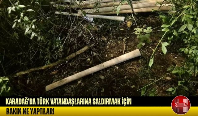 Karadağ’da Türk Vatandaşlarına Saldırmak İçin, Bakın Ne Yaptılar!