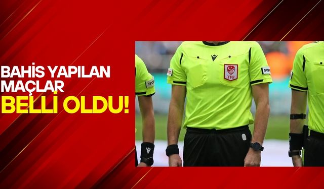 İtiraf Gibi İddia! Bahis Yapılan Maçlar Belli Oldu!