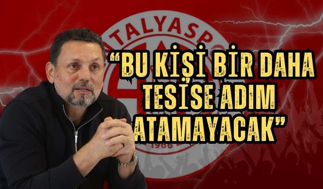 Erol Bulut’tan ihanet iddiası: “Antalyaspor’daki taktik bilgiler rakiplere verildi”