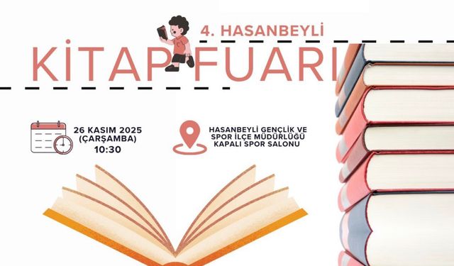 Hasanbeyli’de Kitap Tutkunlarını Heyecanlandıran Etkinlik Başlıyor!