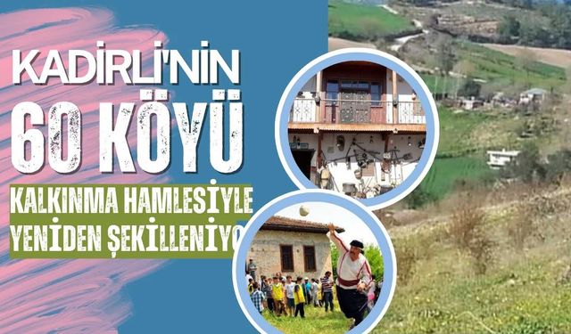 Kadirli'nin 60 Köyü Çifte Kalkınma Hamlesiyle Yeniden Şekilleniyor