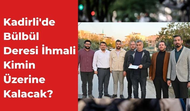 Kadirli'de Bülbül Deresi İhmali Kimin Üzerine Kalacak?