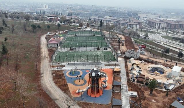 15 Temmuz Millet Bahçesi Spor Vadisi’nde sona gelindi