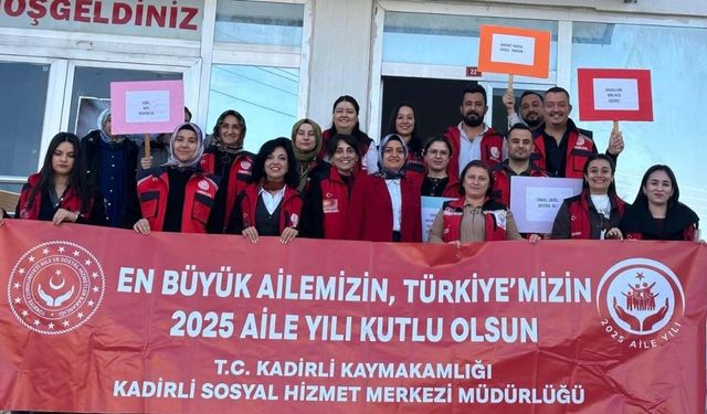 3 Aralık'ta Kadirli Sokaklarında Farkındalık Korteji