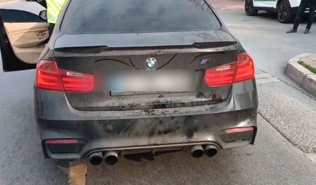 Abartı Egzoz ve Drift Yapan Sürücülere 496 Bin TL Ceza
