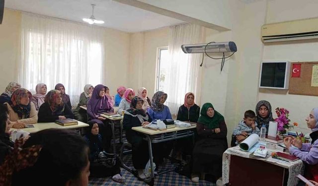 Anamur’da “Değerleriyle Güçlü Ailem” Projesi Sürüyor