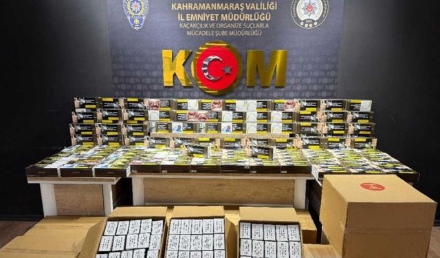 Kahramanmaraş’ta Kaçakçılık Operasyonu 4 Gözaltı