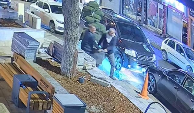 Görüntüler videoda! Kahramanmaraş’ta parkta saksılı ağaç hırsızlığı kamerada