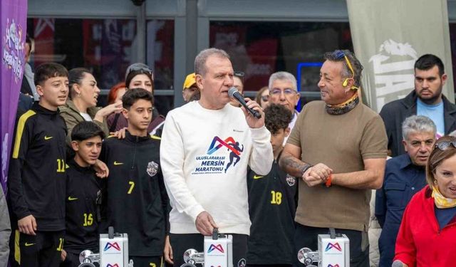Mersin Maratonu organizasyon başarısıyla ilk sıraları zorluyor
