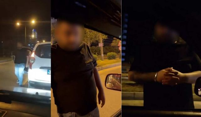 Mersin'de Trafik Magandası Hem Yumrukladı Hem Kurşun Yağdırdı! Saldırı Kamerada!