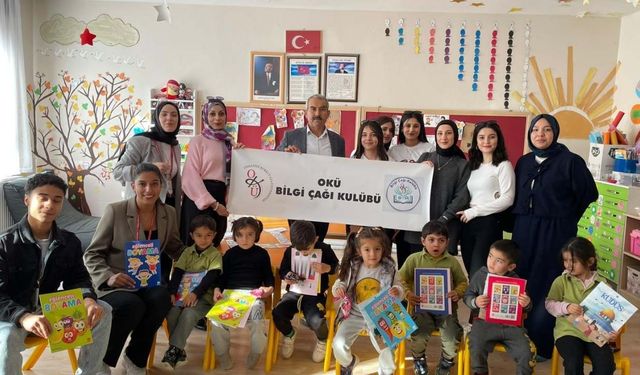 OKÜ’den İki Köy Okuluna Anlamlı Kitap Desteği