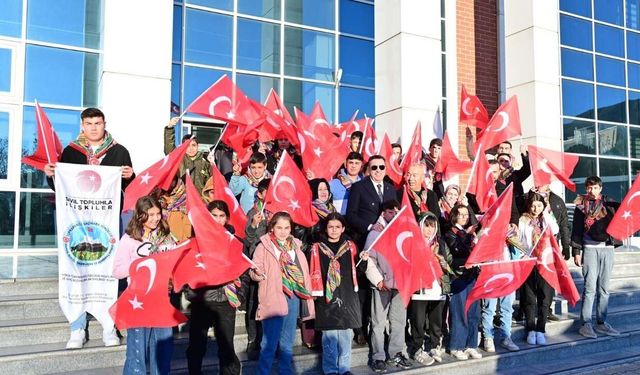 Toprakkale Yörük Türkmen Derneği'nden OKÜ'ye Anlamlı Çıkarma
