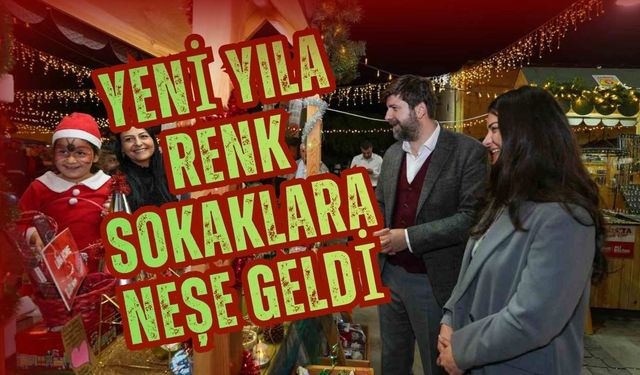 Tarsus’ta Yılbaşı Pazarları Renkli Etkinliklerle Kapılarını Açtı