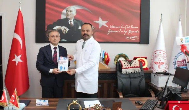 Başkan Çenet’ten Başhekim Hakkoymaz’a Hayırlı Olsun Ziyareti