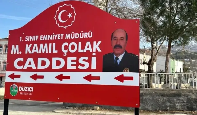 Düziçi’nde Cadde İsmi Halkın Talebiyle Değişti