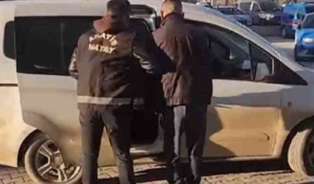 Kırıkhan’da inşaattan kablo çalan şüpheli tutuklandı