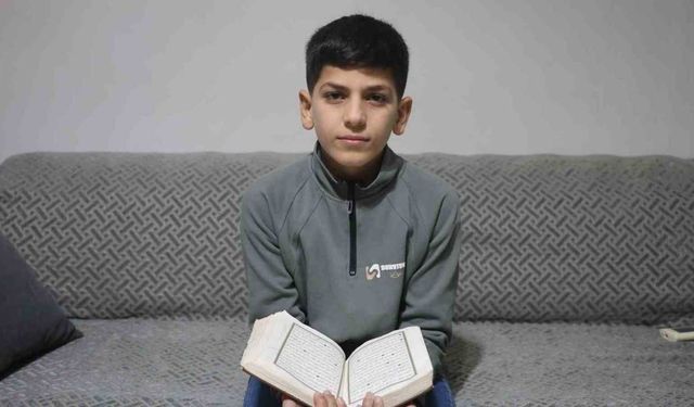 Küçük Hafızdan Büyük Başarı “Baba Ben Hafız Oldum”