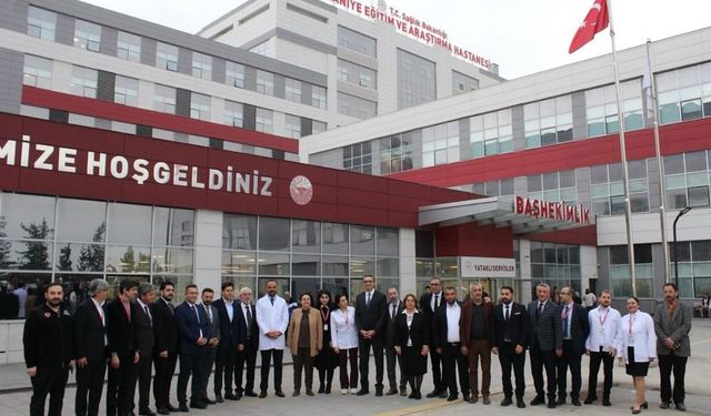 Milletvekili Yanık’tan Osmaniye Eğitim ve Araştırma Hastanesi’ne Ziyaret