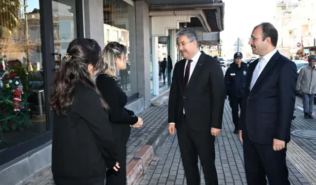 Osmaniye Valisi Dr. Erdinç Yılmaz, Kadirli’de Esnaf ve Vatandaşlarla Buluştu