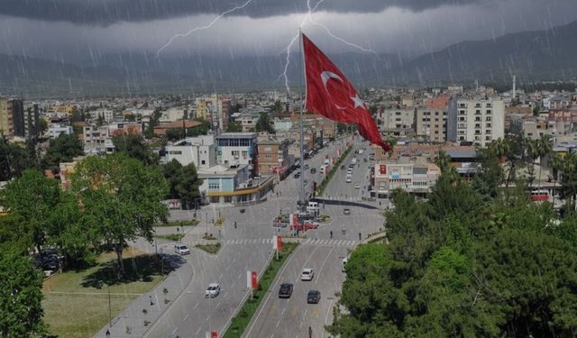 Sağanak yağış kapıda! Osmaniye'de hava o gün 15 derece birden düşecek!
