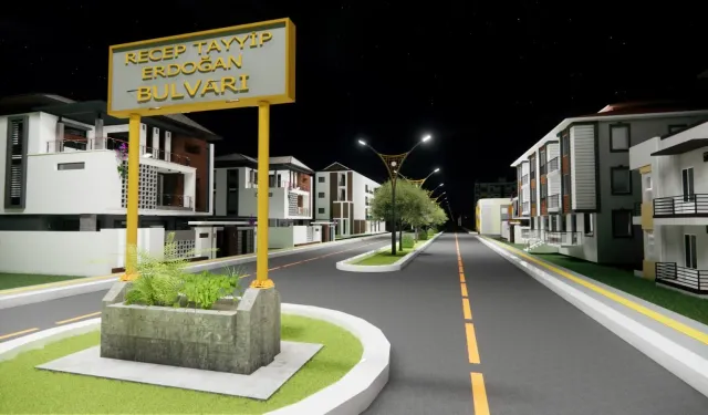 Recep Tayyip Erdoğan Bulvarı Düzenleniyor, Başkan İba’dan İlçe Girişine Büyük Dönüşüm