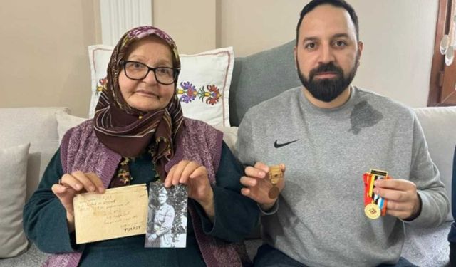 Şehit babasını hiç görmedi, 75 yıllık mektubunu ömür boyu sakladı