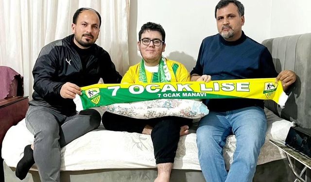 7 Ocak Taraftarlar Derneği’nden DMD Hastası Eray’a Anlamlı Ziyaret