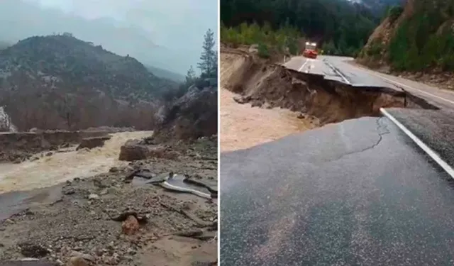 Adana’da Sağanak Felaketi Göksu Taştı, Kozan–Kayseri Yolu Çöktü