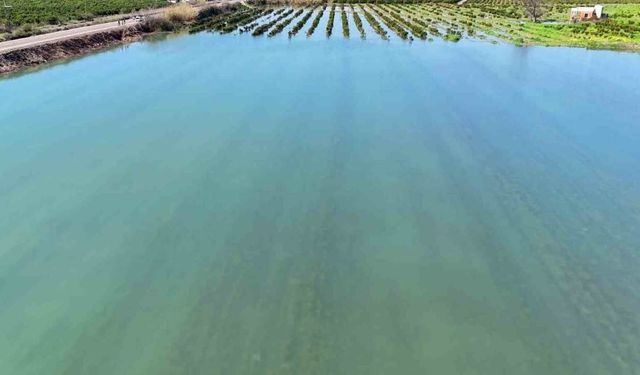 Adana’da sel suları tarım arazilerini sular altında bıraktı