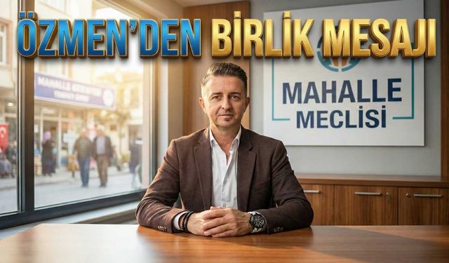 Osmaniye’de Muhtarlık Yarışına Demokrasi Ayarı Erhan Özmen’den Birlik Mesajı