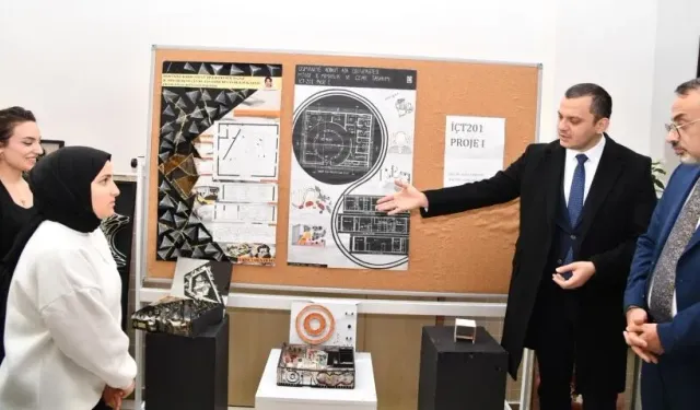 OKÜ'de MTGSF’den Yıl Sonu Sergisi: Genç Tasarımcılar Projelerini Tanıttı