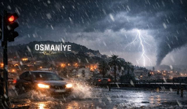 Osmaniye'de O Saat Aralığına Dikkat: Meteoroloji'den ''Normal'' Dışı Uyarı Verildi!