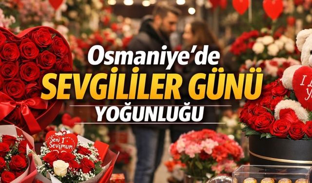 Sevgililer Günü İçin Osmaniye’de Buket Fiyatları Netleşti