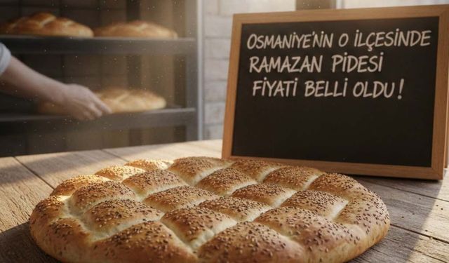 Osmaniye'nin O İlçesinde Ramazan Pidesi Fiyatı Belli Oldu!