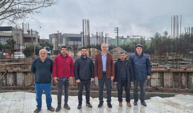 Osmaniye İl Müftüsü Dr. Ahat Taşcı, Süleymaniye Camisi’nin Yeniden İnşaatını Denetledi