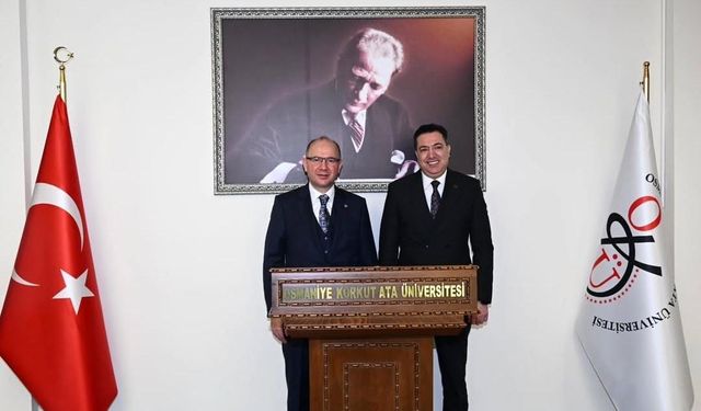 Vali Serdengeçti’den OKÜ Rektörü Uzun’a Ziyaret