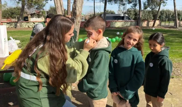 OKÜ Genç Yeşilay Kulübü, ÜNİDES Projesi ile Yeniköy Necip Soylu İlkokulu'nda Bağımlılıkla Mücadele Etkinliği Düzenledi