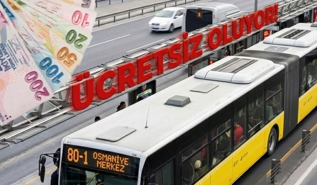 3 Kamu Kurumuna Müjde: Toplu Taşıma Ücretsiz Oluyor!