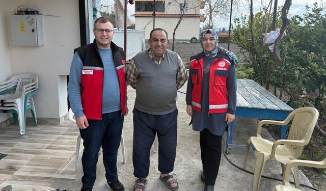 "Asla Yalnız Değilsiniz": Kadirli Sosyal Hizmetler'den Gazimize Vefa