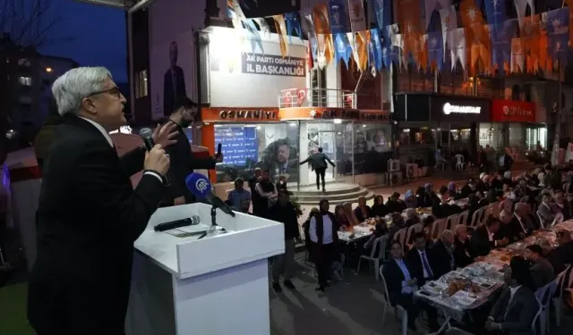 Hüseyin Yayman Osmaniye’de Teşkilatla İftarda Buluştu