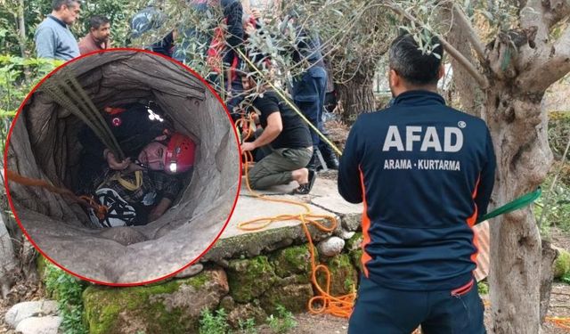 Osmaniye'de Nefes Kesen Kurtarma: 94 Yaşındaki Yaşlı Adam Su Kuyusuna Düştü!