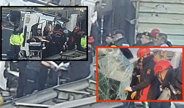 Osmaniye Toprakkale Otoyolunda Tır Devrildi: Sürücü Yaralandı