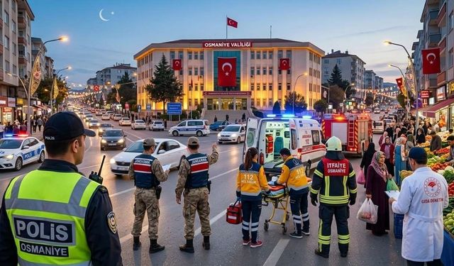 Osmaniye'de Bayram Mesaisi: 8 Bin Personel Sahada Olacak!