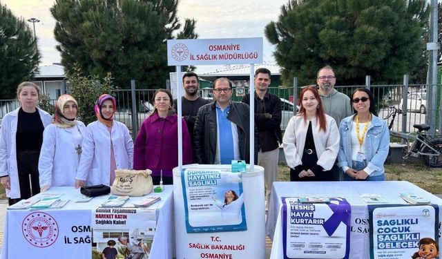 Osmaniye’de Etkileşimli Sağlık Standı ile Sağlık Okuryazarlığı Artırılıyor