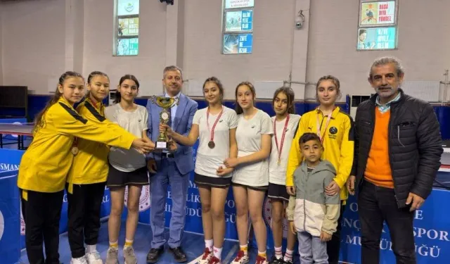 Osmaniye’de Masa Tenisi Heyecanı, Yıldızlar İl Birinciliği Tamamlandı