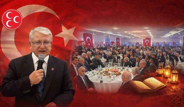 Osmaniye’de MHP’den geniş katılımlı iftar programı gerçekleştirildi