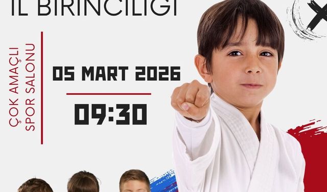 Osmaniye’de Okul Sporları Karate İl Birinciliği Heyecanı Başlıyor