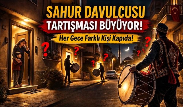 Osmaniye'de sahur davulcusu bilmecesi: Kapıyı açan şaşkına dönüyor! Her gün farklı bir isim mi geliyor?
