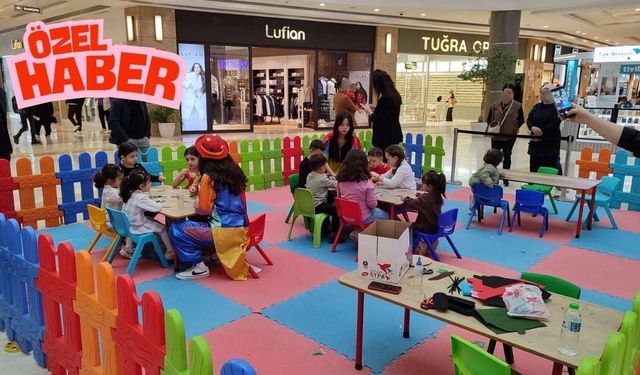 Osmaniye’nin Minikleri 328 AVM’de Renklerle Buluştu