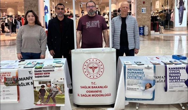 Ramazan Ayında Etkileşimli Sağlık Standı ile Toplum Sağlığına Destek